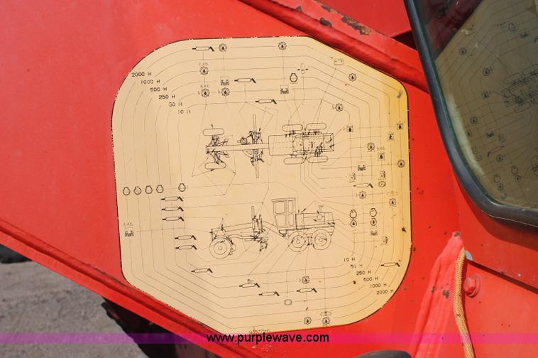 image for item F6156 1996 Galion 830B motor grader