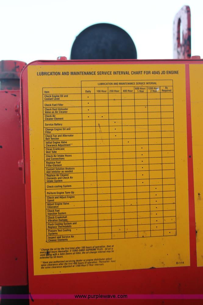 image for item F6160 2005 Duaco 125DJT pot hole patcher