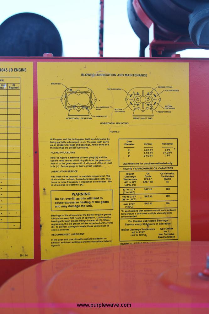 image for item F6160 2005 Duaco 125DJT pot hole patcher