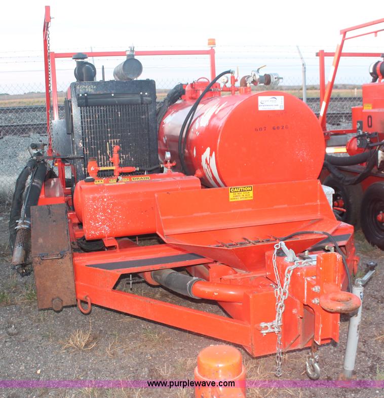 image for item F6161 2006 Duraco Durapatcher 125DJT trailer mounted pot hole patcher
