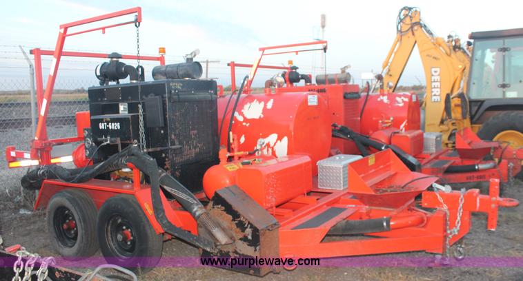 image for item F6161 2006 Duraco Durapatcher 125DJT trailer mounted pot hole patcher