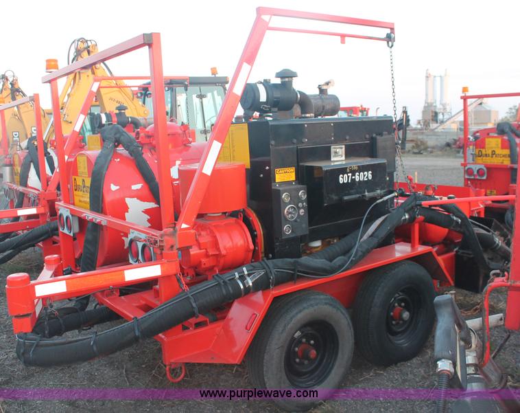 image for item F6161 2006 Duraco Durapatcher 125DJT trailer mounted pot hole patcher