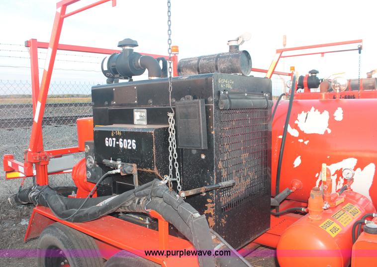 image for item F6161 2006 Duraco Durapatcher 125DJT trailer mounted pot hole patcher