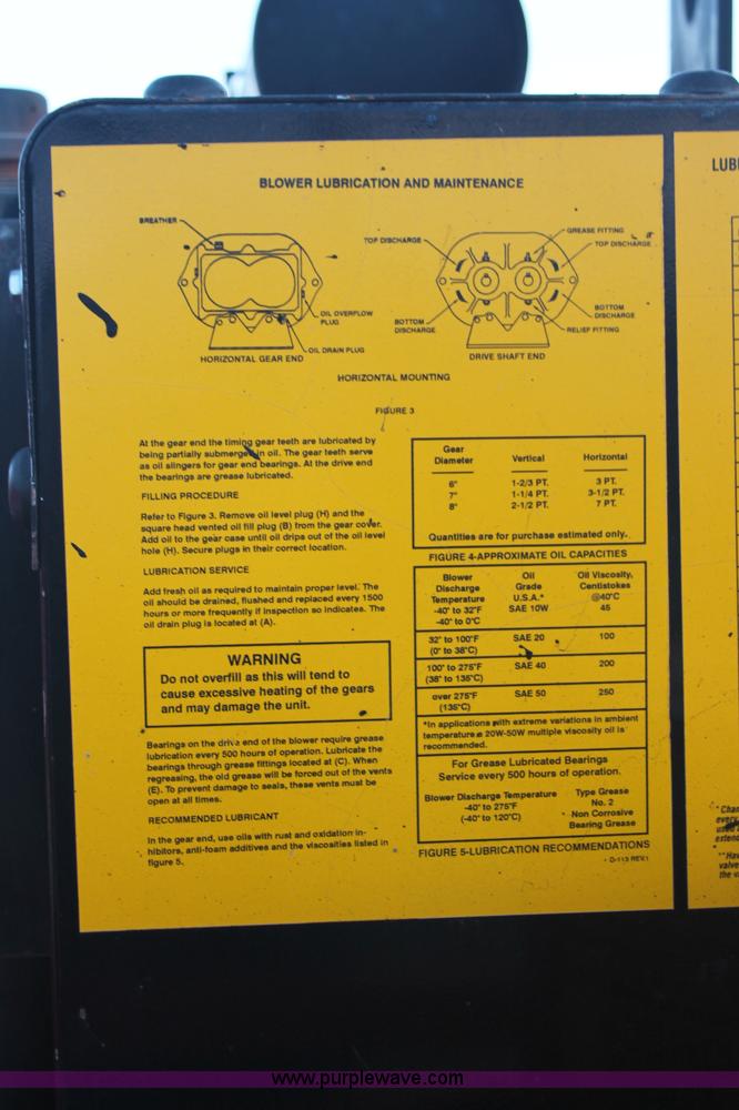 image for item F6161 2006 Duraco Durapatcher 125DJT trailer mounted pot hole patcher