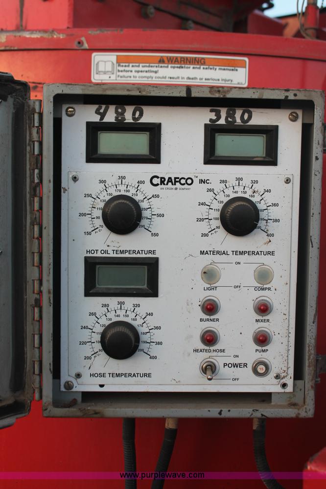 image for item F6162 2001 Craft Co SS-125D crack seal machine
