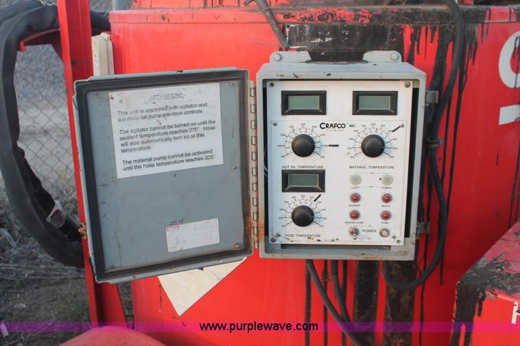 image for item F6163 2001 Craft Co SS-125 crack seal machine