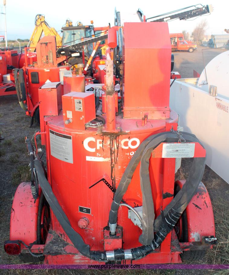 image for item F6164 2001 Craft Co SS-125 crack seal machine