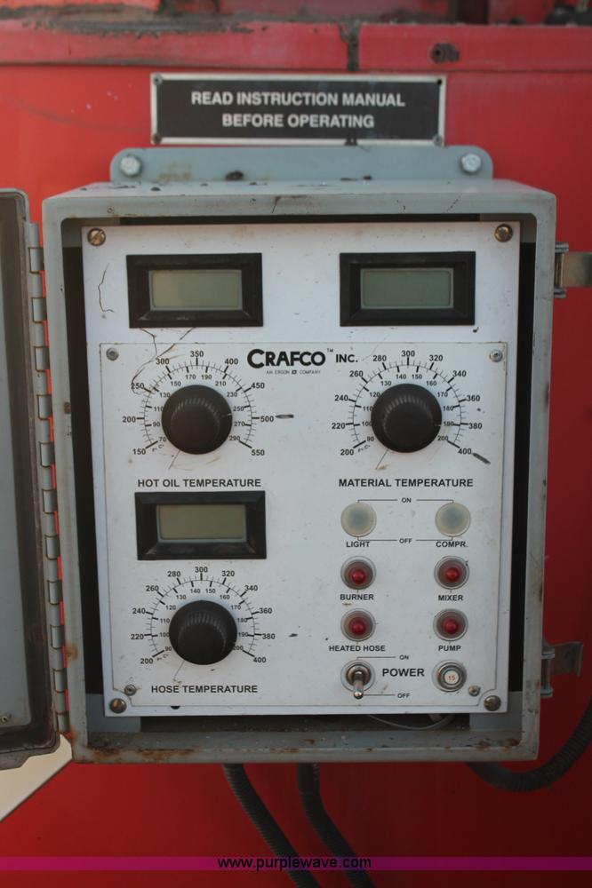 image for item F6164 2001 Craft Co SS-125 crack seal machine