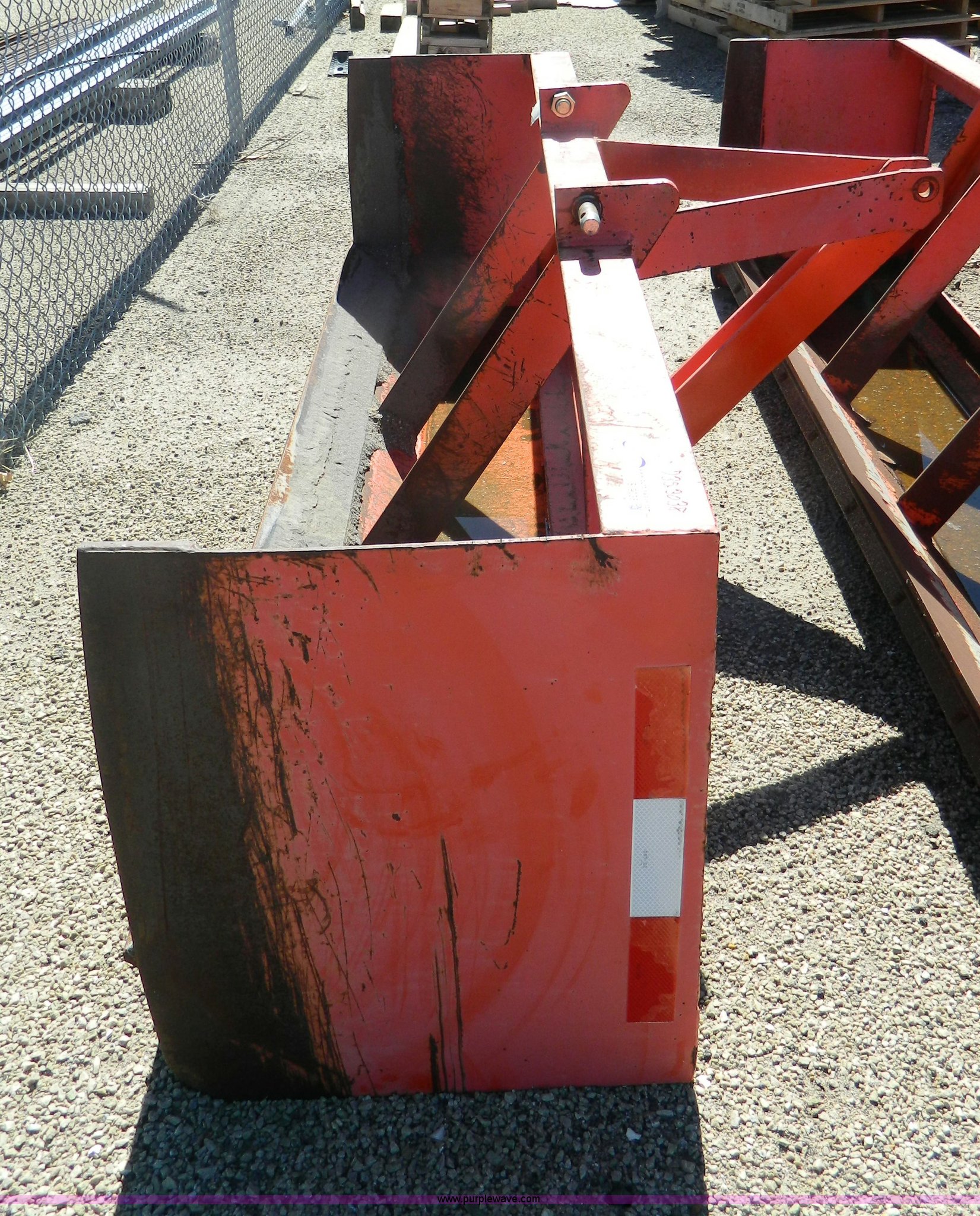 1997 Shop built 8' box blade in Norton, KS | Item S9038 sold | Purple Wave