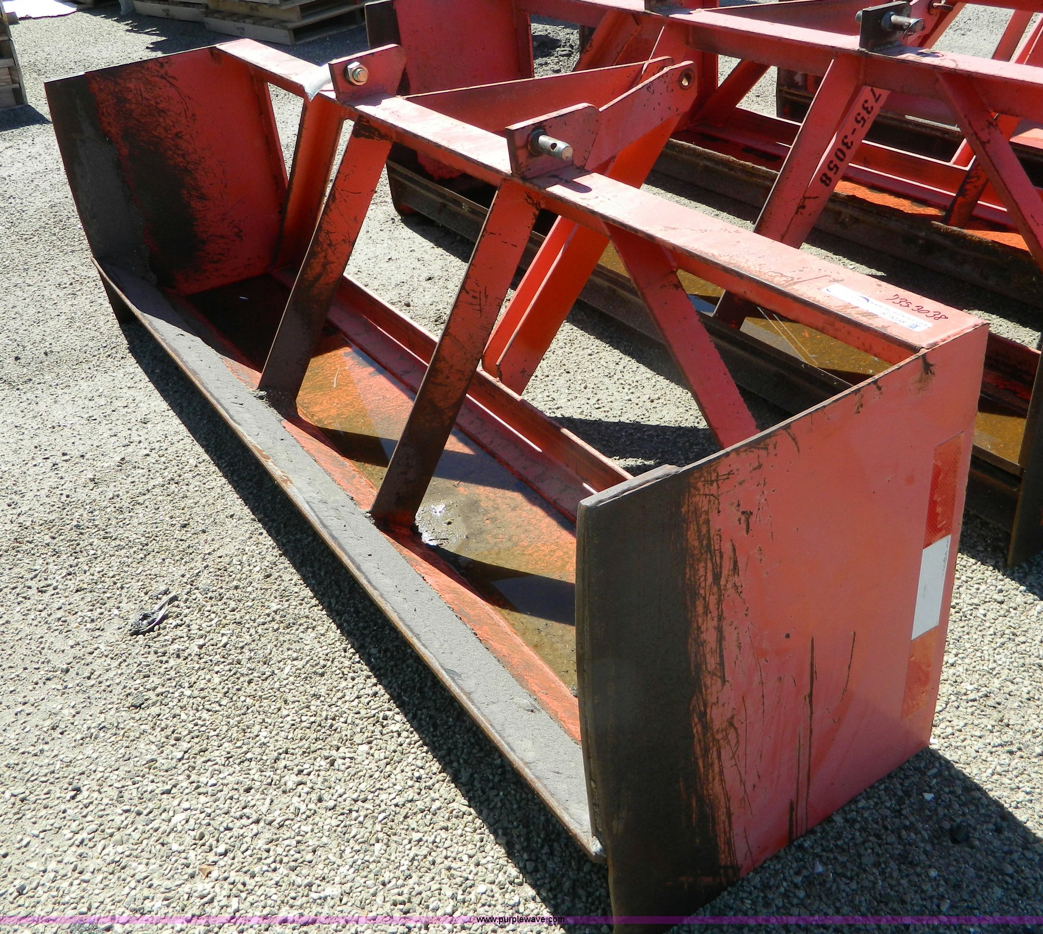 1997 Shop built 8' box blade in Norton, KS | Item S9038 sold | Purple Wave