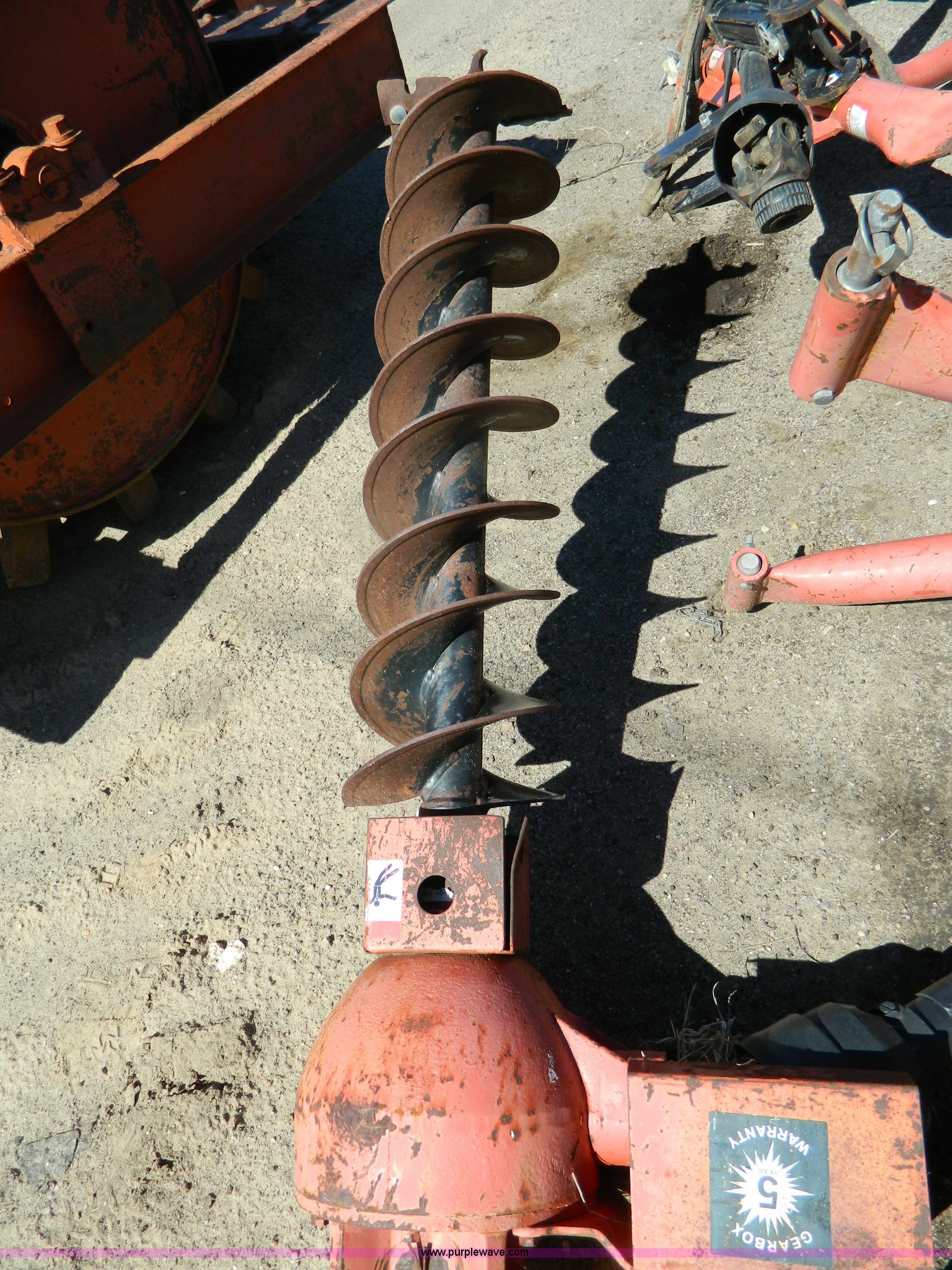 2000 Rhino SPHD post hole digger in Norton, KS Item S9041 sold Purple Wave