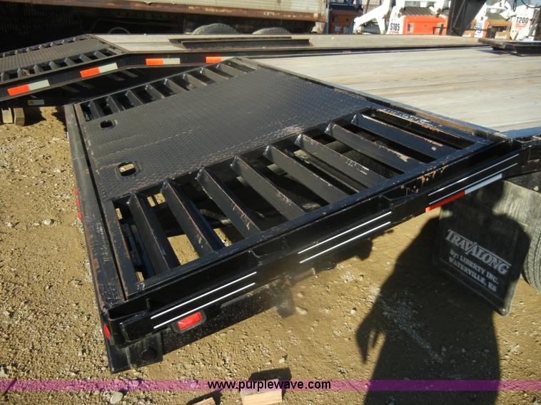 image for item D4664 2007 Travalong 33' gooseneck trailer