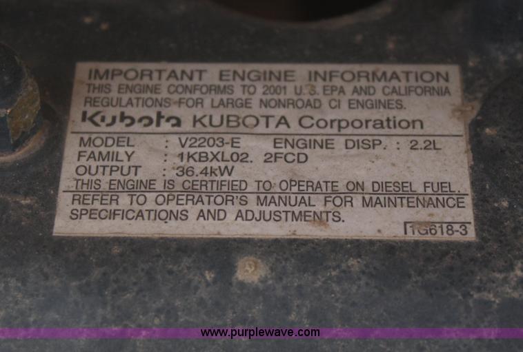 image for item D4801 2001 Bobcat S175 skid steer