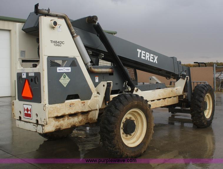 image for item D4804 2006 Terex TH842C telehandler