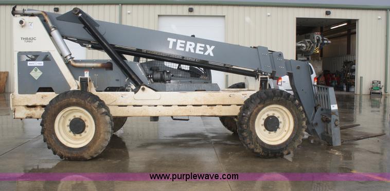 image for item D4804 2006 Terex TH842C telehandler