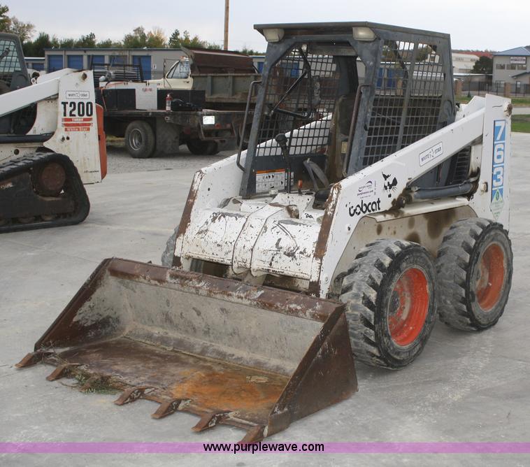 image for item D4805 1995 Bobcat 763 skid steer