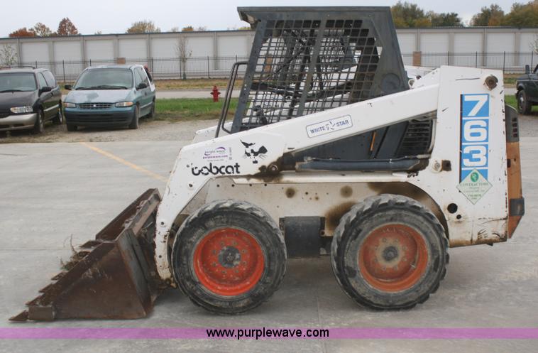 image for item D4805 1995 Bobcat 763 skid steer