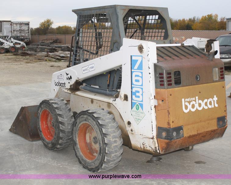 image for item D4805 1995 Bobcat 763 skid steer