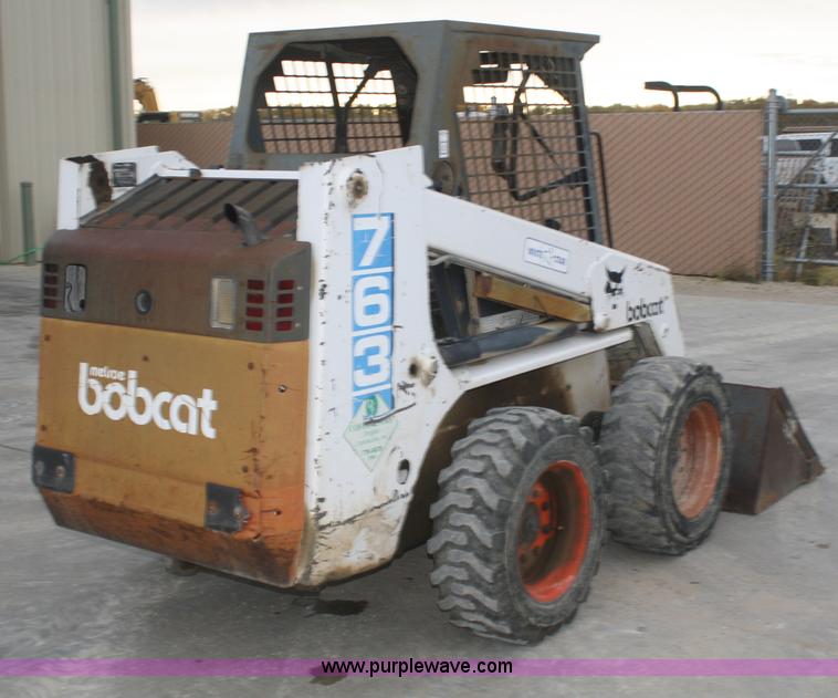 image for item D4805 1995 Bobcat 763 skid steer