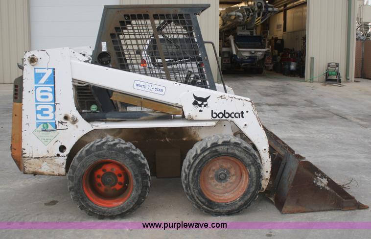 image for item D4805 1995 Bobcat 763 skid steer