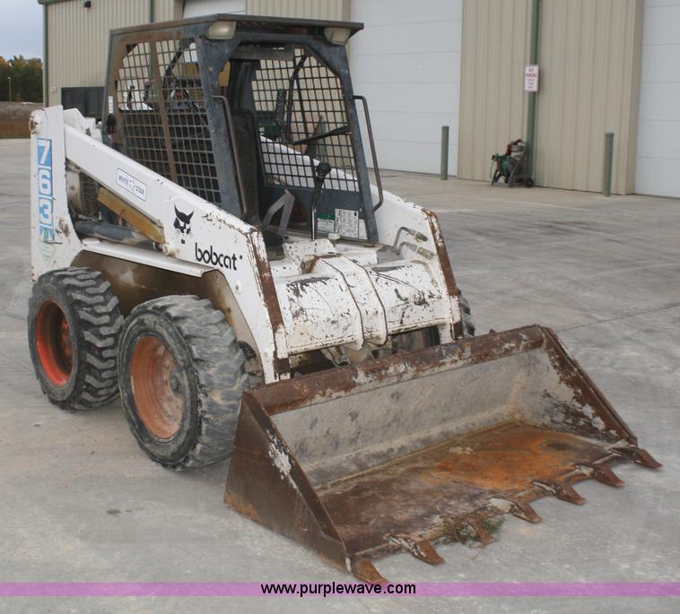 image for item D4805 1995 Bobcat 763 skid steer