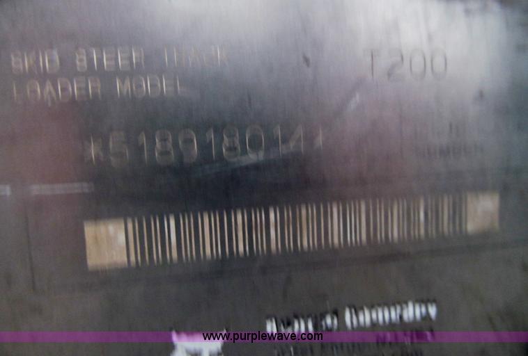 image for item D4806 2003 Bobcat T200 skid steer