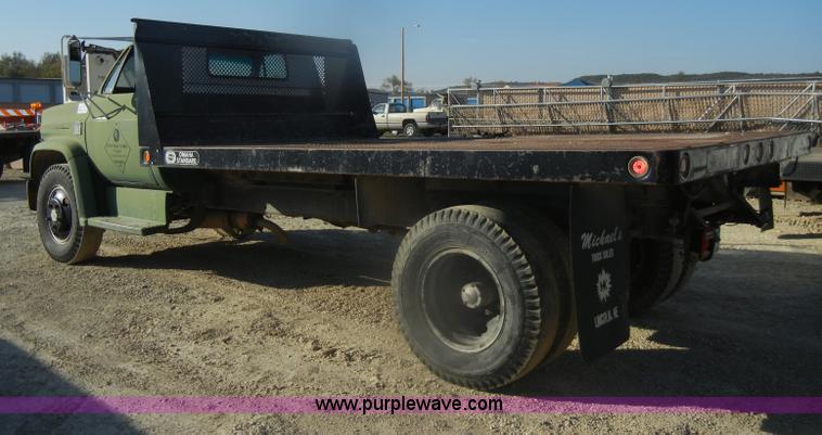 image for item D4903 1974 Chevrolet C60 Custom flatbed pickup truck