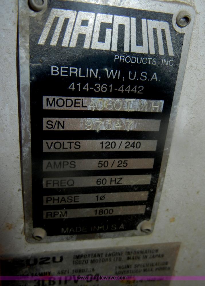 image for item D4907 Magnum Night Buster light tower