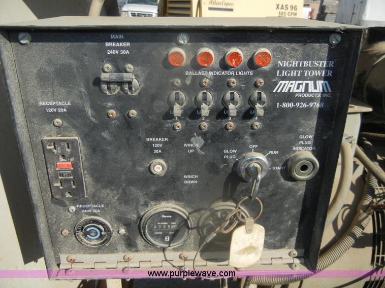 image for item D4907 Magnum Night Buster light tower