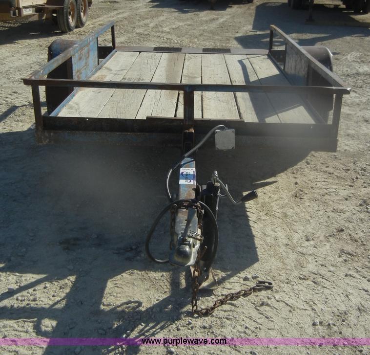 image for item D4909 Shop built trailer