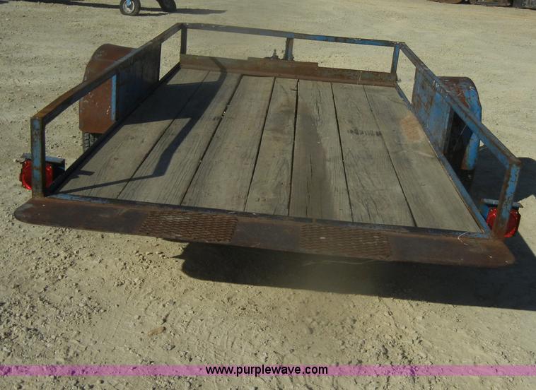 image for item D4909 Shop built trailer