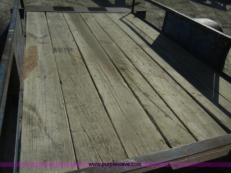 image for item D4909 Shop built trailer