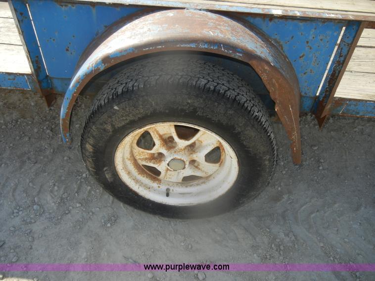 image for item D4909 Shop built trailer