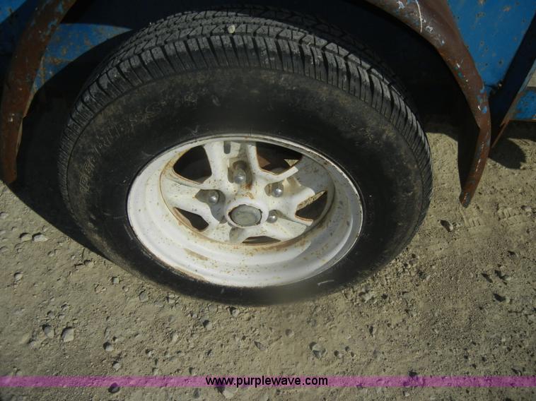 image for item D4909 Shop built trailer