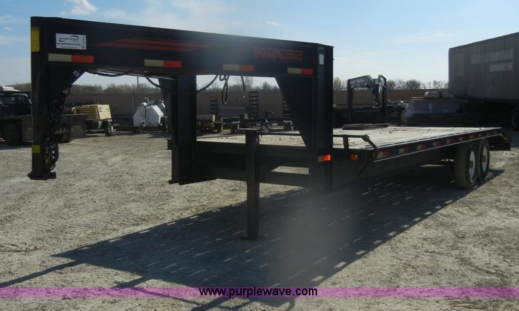 image for item D4914 1998 Travalong gooseneck trailer