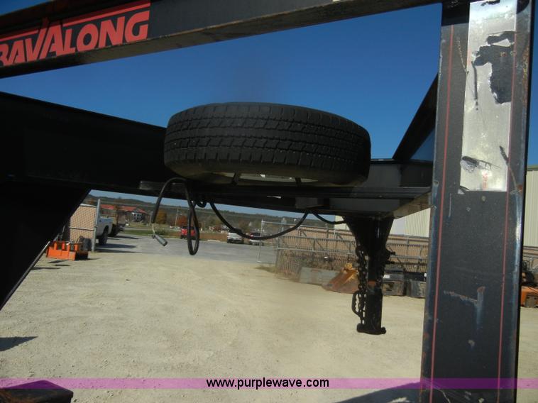 image for item D4914 1998 Travalong gooseneck trailer