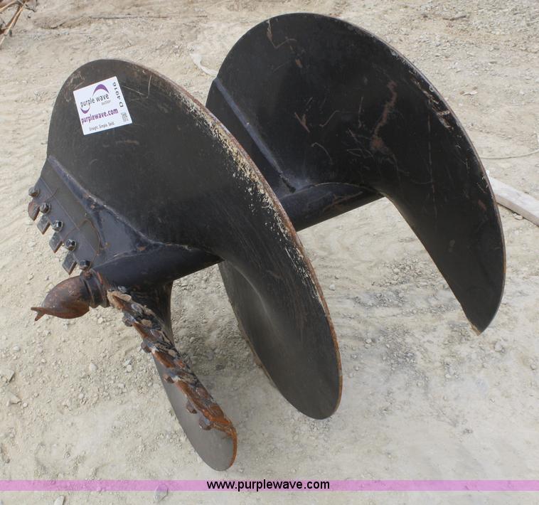 image for item D4916 Bobcat 36" auger attachment