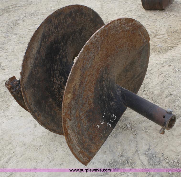 image for item D4916 Bobcat 36" auger attachment