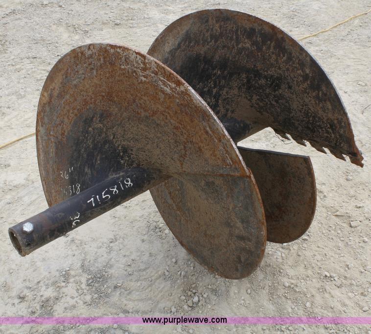 image for item D4916 Bobcat 36" auger attachment