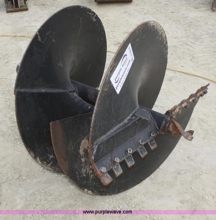image for item D4916 Bobcat 36" auger attachment