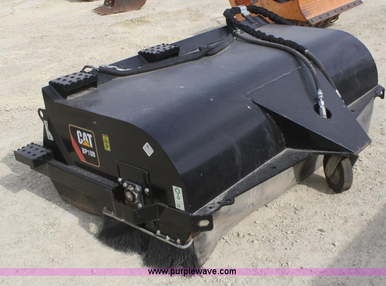 image for item D4917 2008 Caterpillar BP18B broom attachment