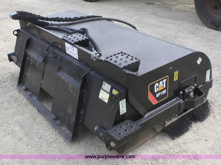 image for item D4917 2008 Caterpillar BP18B broom attachment