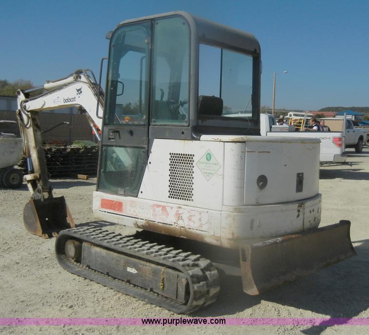 image for item D4923 1994 Bobcat 331 compact excavator