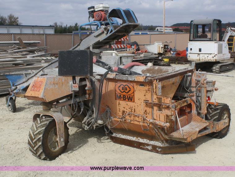image for item F2711 MBW CG100 curb machine