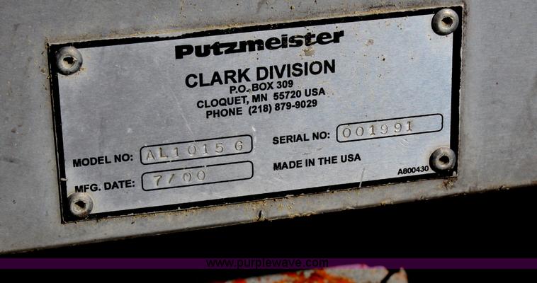 image for item F2711 MBW CG100 curb machine