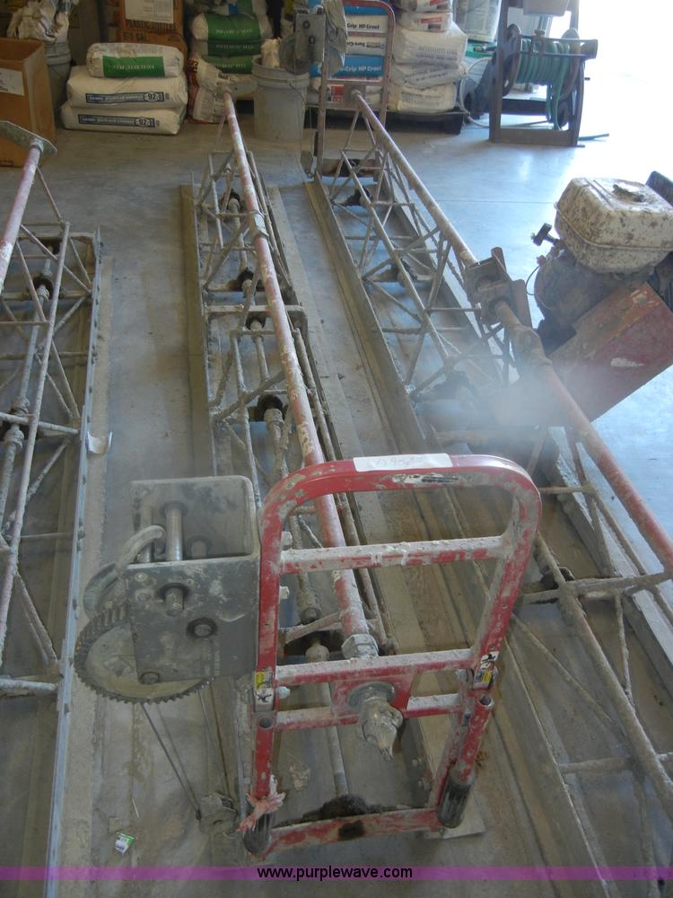 image for item O9502 Allentown A-Frame power concrete screed