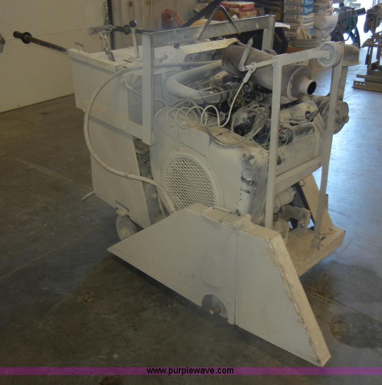 image for item O9503 Cushion Cut concrete saw