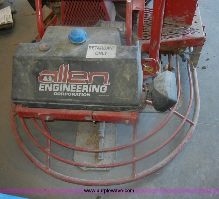 image for item O9504 1993 Razorback 6' dual riding trowel