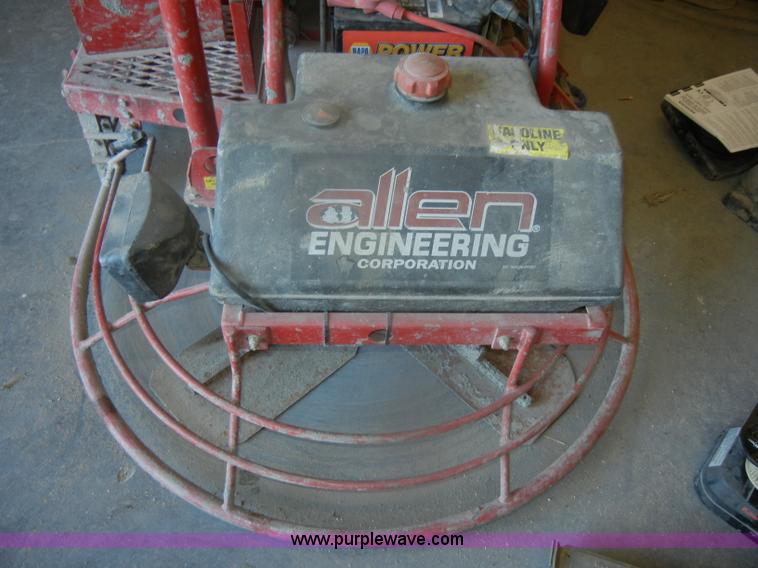 image for item O9504 1993 Razorback 6' dual riding trowel