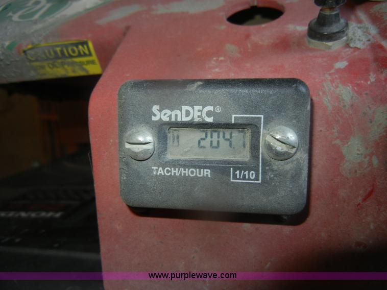 image for item O9504 1993 Razorback 6' dual riding trowel